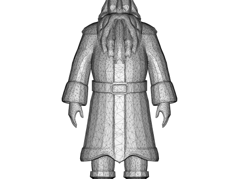Elden Sages Fantasy Wisdom Embodied Modelo de Impressão 3D