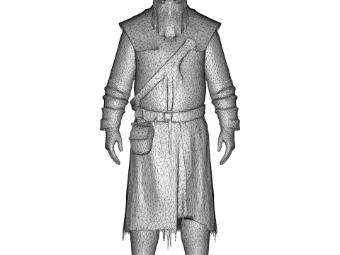Elden Sages Fantasy Wisdom Embodied Modelo de Impressão 3D