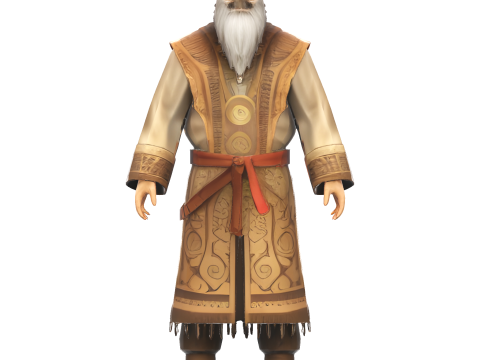 Elden Sages Fantasy Wisdom Embodied Modelo de Impressão 3D