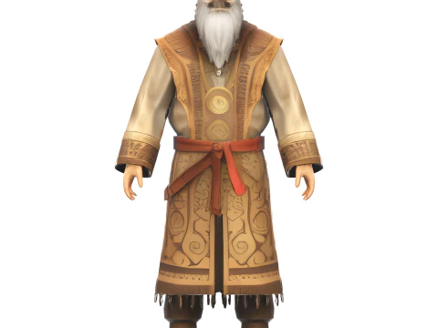 Elden Sages Fantasy Wisdom Embodied 3D Print Model