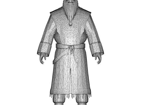 Elden Sages Fantasy Wisdom Embodied Modelo de Impressão 3D