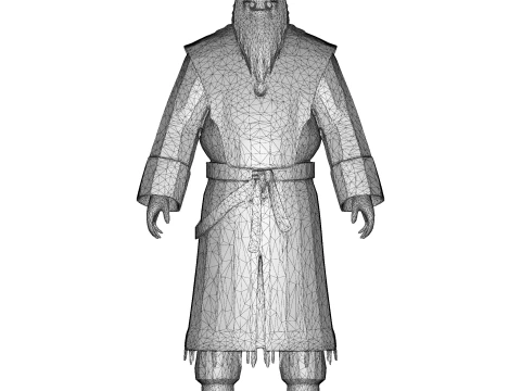Elden Sages Fantasy Wisdom Embodied 3D Print Model