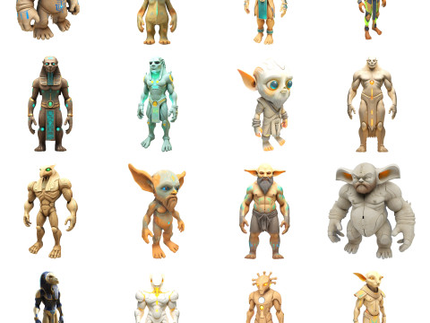 Eldertwig Sentinel Mystical Forest Guardian 3D Принт Модель