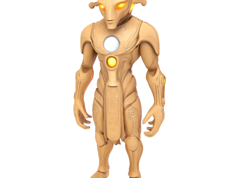 Eldertwig Sentinel Mystical Forest Guardian 3D Принт Модель