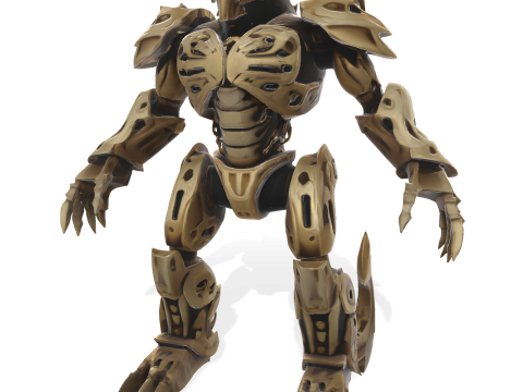 Articulated Robot Army Collection 3Dプリントモデル