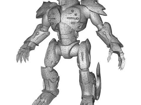 Articulated Robot Army Collection 3D Print Model