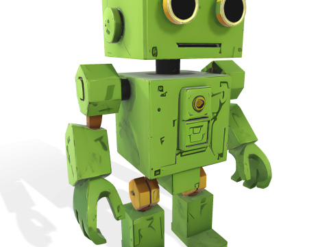 Articulated Robot Army Collection 3Dプリントモデル