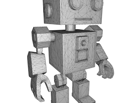 Articulated Robot Army Collection 3Dプリントモデル