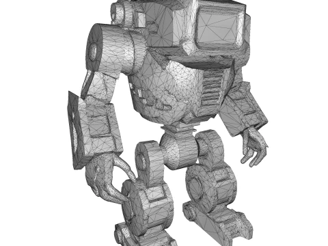 Articulated Robot Army Collection 3D Print Model