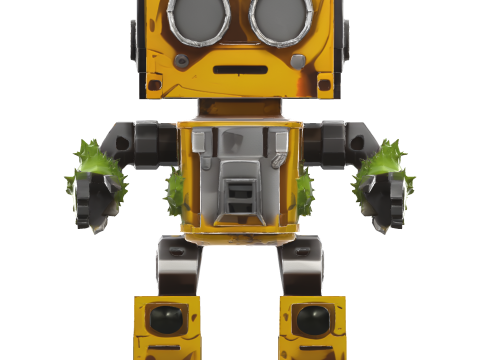 Articulated Robot Army Collection 3Dプリントモデル