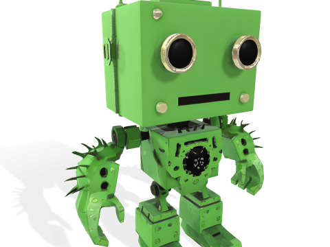 Articulated Robot Army Collection 3Dプリントモデル