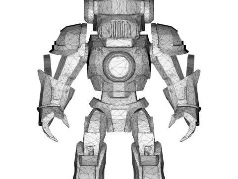 Articulated Robot Army Collection 3Dプリントモデル