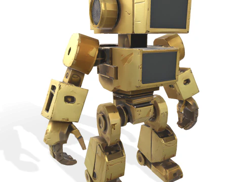 Articulated Robot Army Collection 3D Print Model