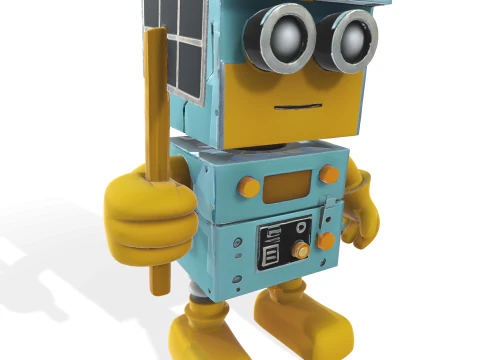 Articulated Robot Army Collection 3D Print Model