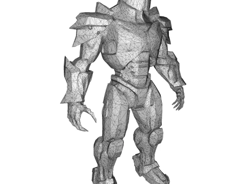 Mythic Mech Guardian 3D Print Model