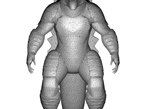 Mythic Mech Guardian 3D Print Model