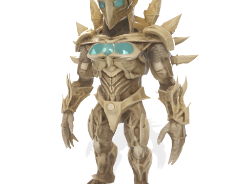 Mythic Mech Guardian Modelo de Impressão 3D