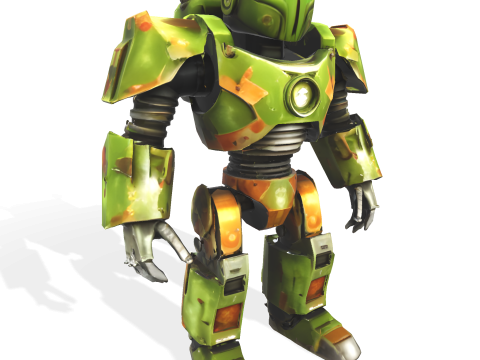 Mythic Mech Guardian Modelo de Impressão 3D