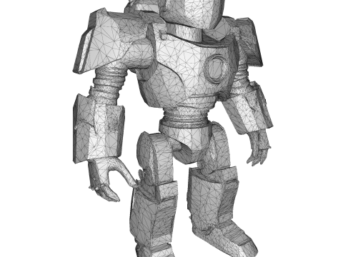 Mythic Mech Guardian Modelo de Impressão 3D