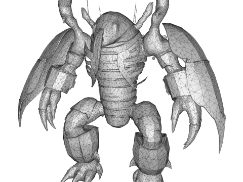 Mythic Mech Guardian 3D Print Model