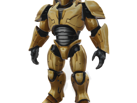 Mythic Mech Guardian Modelo de Impressão 3D