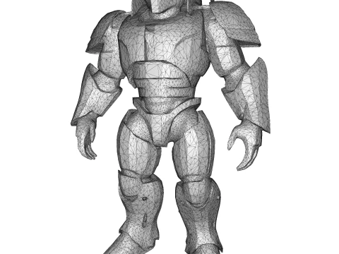 Mythic Mech Guardian 3D Print Model