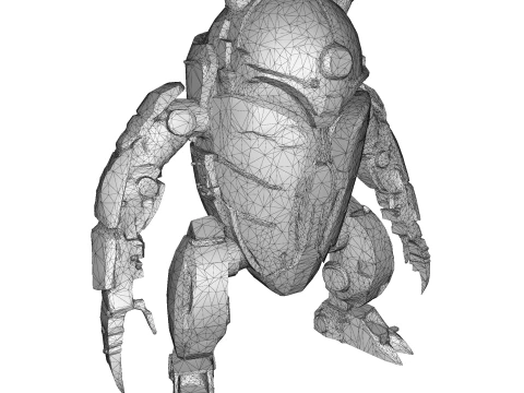 Mythic Mech Guardian 3D Print Model