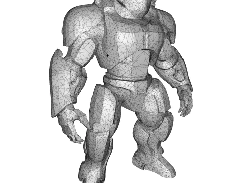 Mythic Mech Guardian 3D Print Model