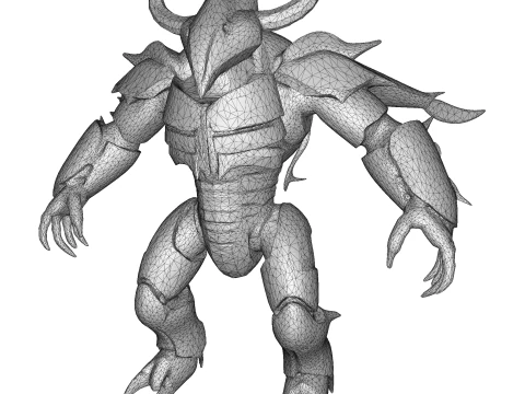Mythic Mech Guardian 3D Print Model
