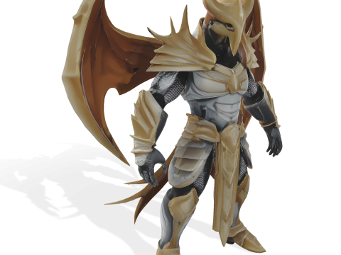 Mythic Mech Guardian Modelo de Impressão 3D