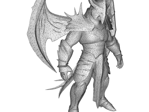 Mythic Mech Guardian Modelo de Impressão 3D