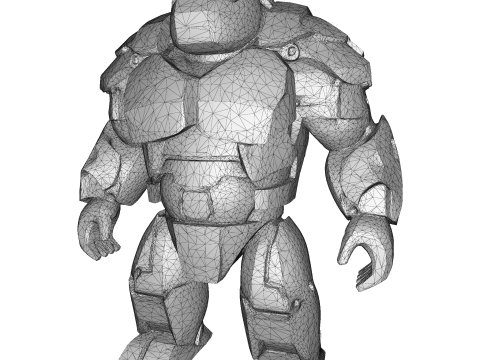 Mythic Mech Guardian Modelo de Impressão 3D