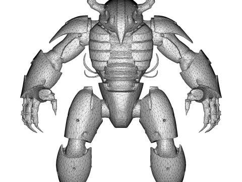 Mythic Mech Guardian Modelo de Impressão 3D