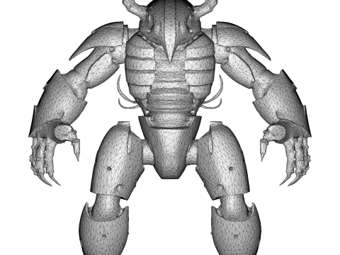 Mythic Mech Guardian 3D Print Model