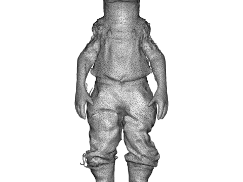 Anthropomorphic Animal Character Collection 3Dプリントモデル
