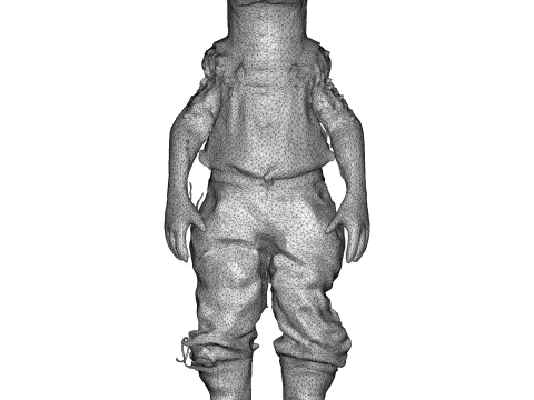 Anthropomorphic Animal Character Collection 3D Print Model