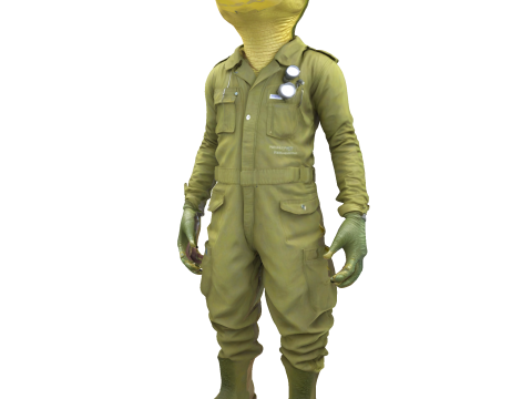 Anthropomorphic Animal Character Collection 3Dプリントモデル