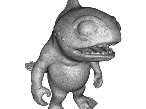Anthropomorphic Animal Character Collection 3Dプリントモデル