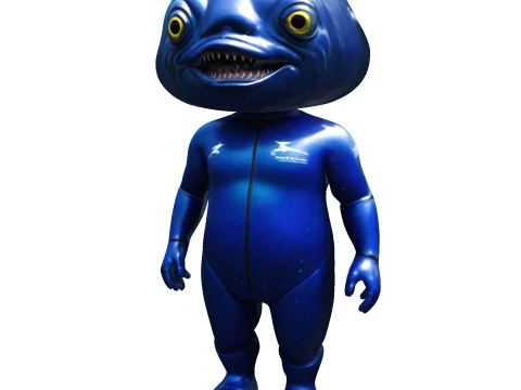 Anthropomorphic Animal Character Collection 3D Print Model