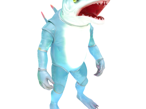Anthropomorphic Animal Character Collection 3Dプリントモデル