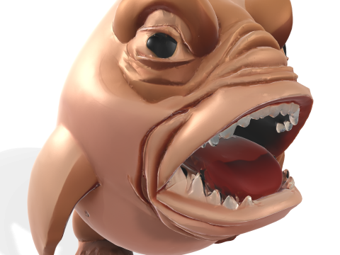 WhimsiFish Friends Collection Modèles 3D en vedette