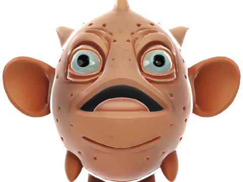 WhimsiFish Friends Collection Modèles 3D en vedette