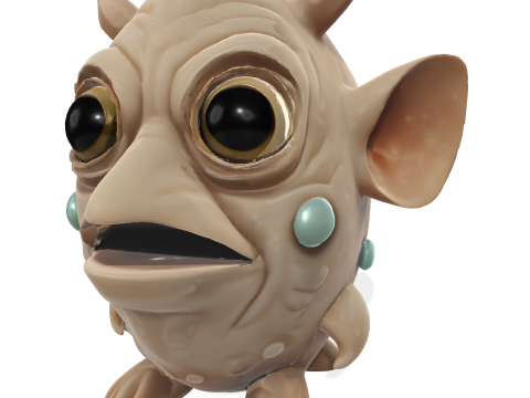 WhimsiFish Friends Collection Modèles 3D en vedette