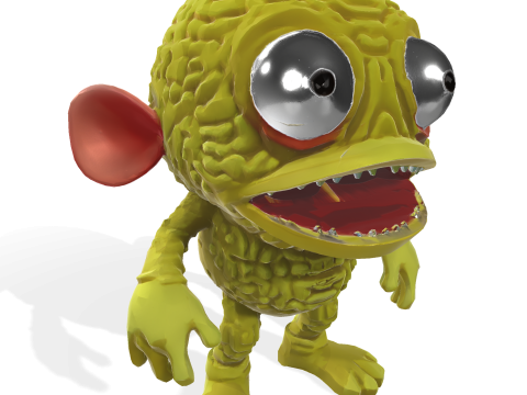 WhimsiFish Friends Collection Modèles 3D en vedette
