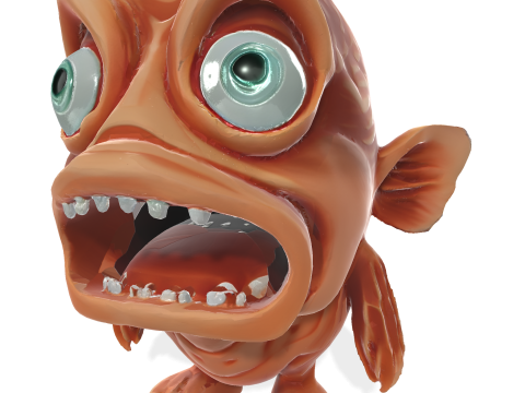 WhimsiFish Friends Collection Modèles 3D en vedette