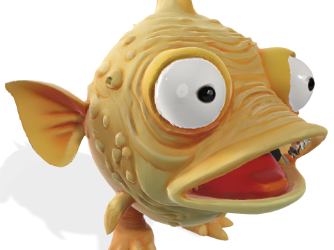 WhimsiFish Friends Collection Modèles 3D en vedette
