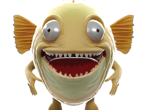 WhimsiFish Friends Collection Modèles 3D en vedette
