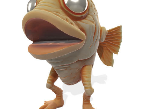 WhimsiFish Friends Collection Modèles 3D en vedette