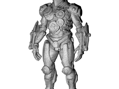 Elite Armored Warriors Collection - Premium Fantasy Fighter Pack 3Dプリントモデル