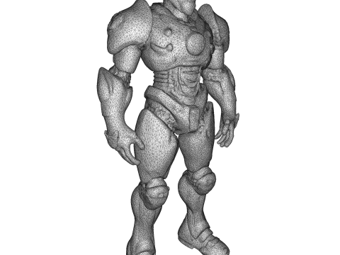 Elite Armored Warriors Collection - Premium Fantasy Fighter Pack 3Dプリントモデル